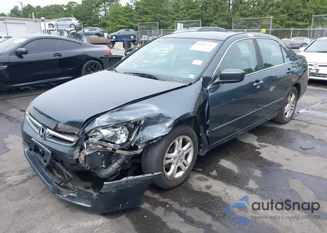 2007 Honda Accord 2.4 Se из США, поврежденный, VIN 1HGCM56377A139824